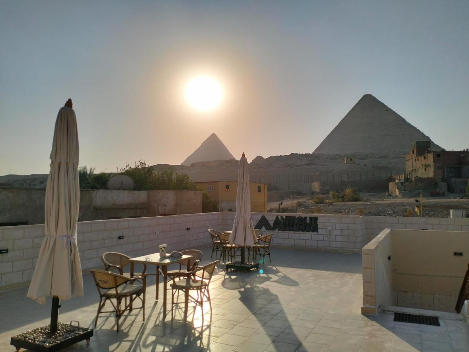 Antique Pyramids Inn Giza Экстерьер фото