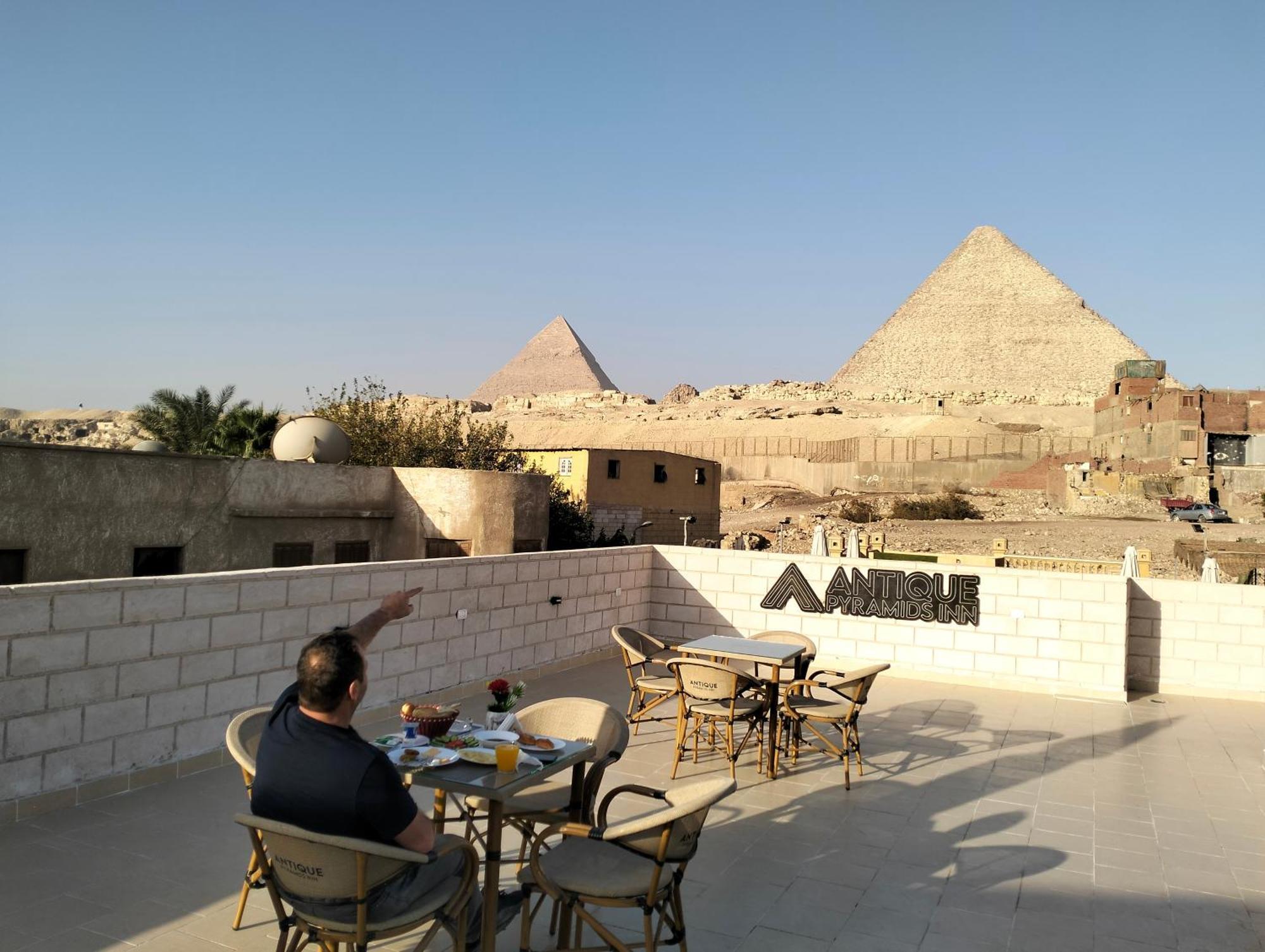 Antique Pyramids Inn Giza Экстерьер фото