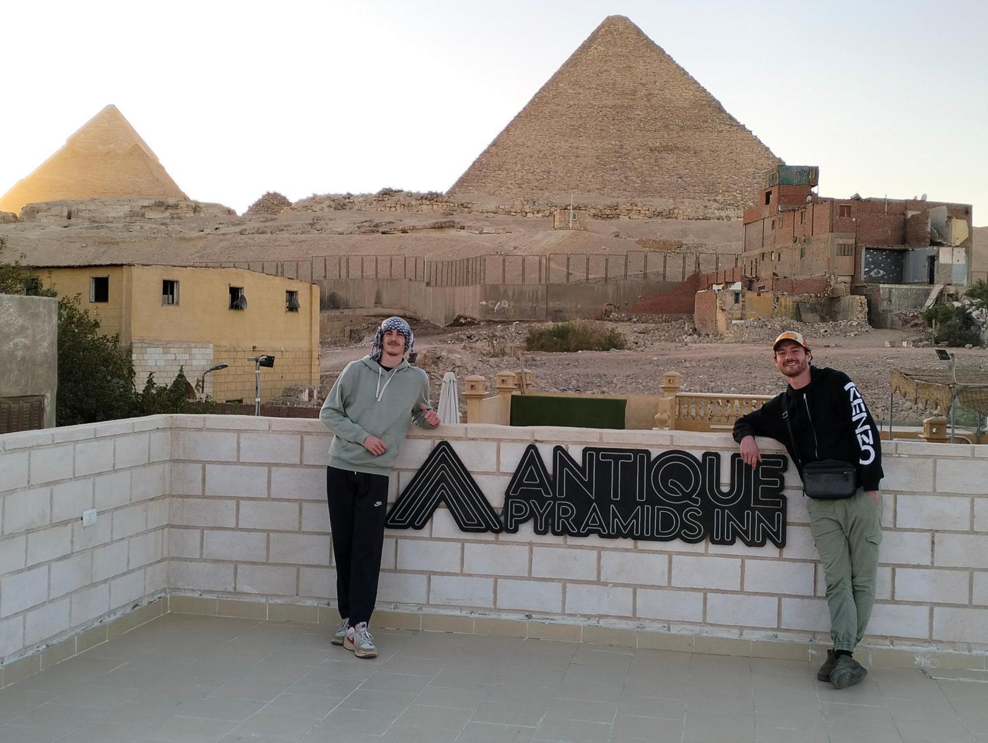 Antique Pyramids Inn Giza Экстерьер фото