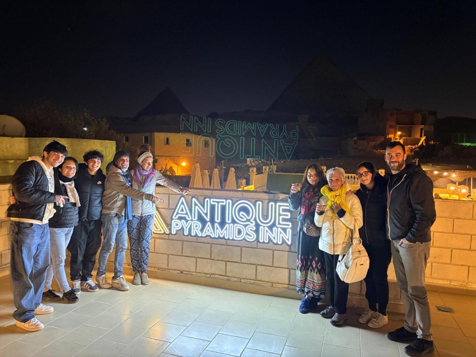 Antique Pyramids Inn Giza Экстерьер фото