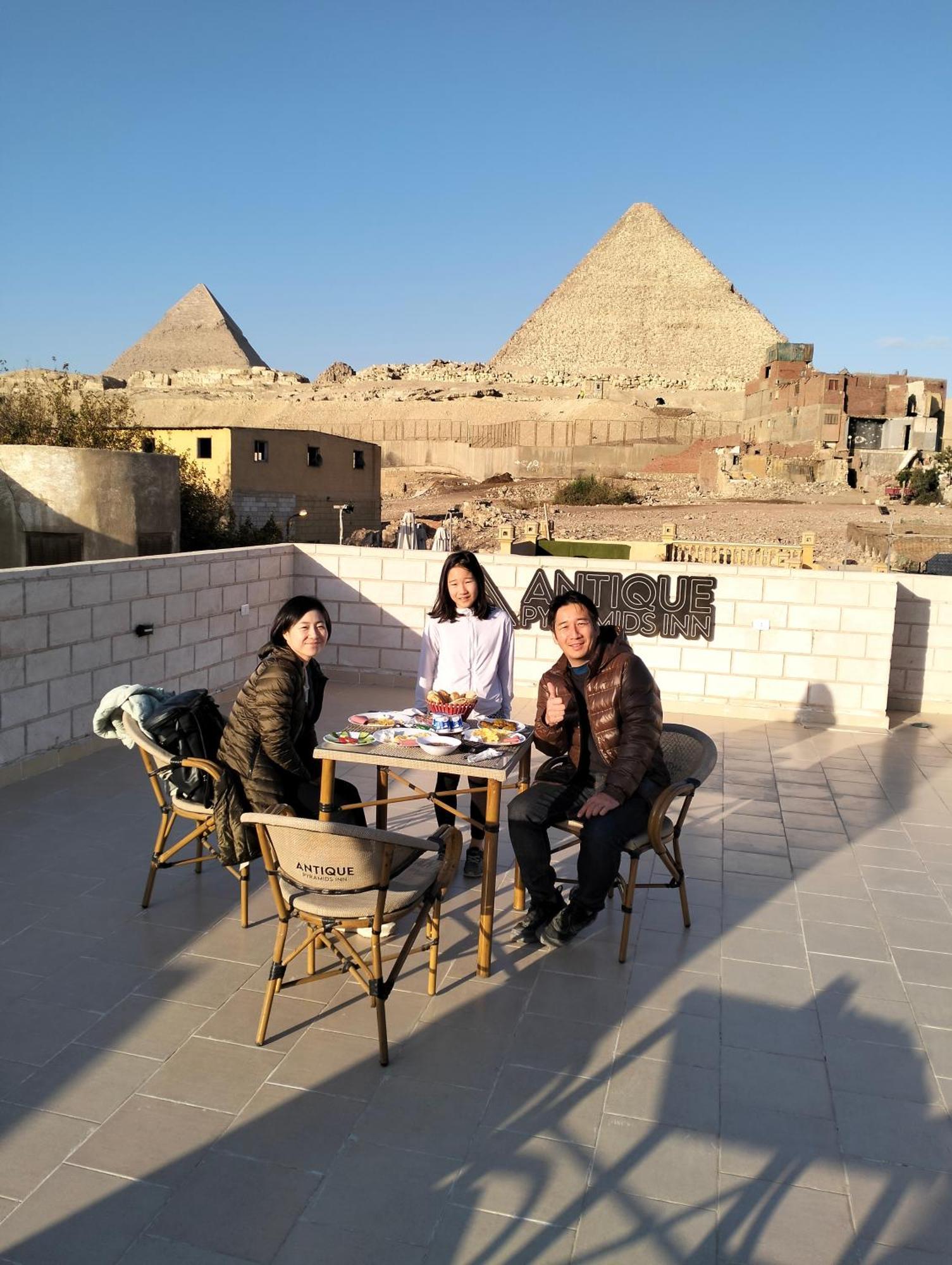 Antique Pyramids Inn Giza Экстерьер фото